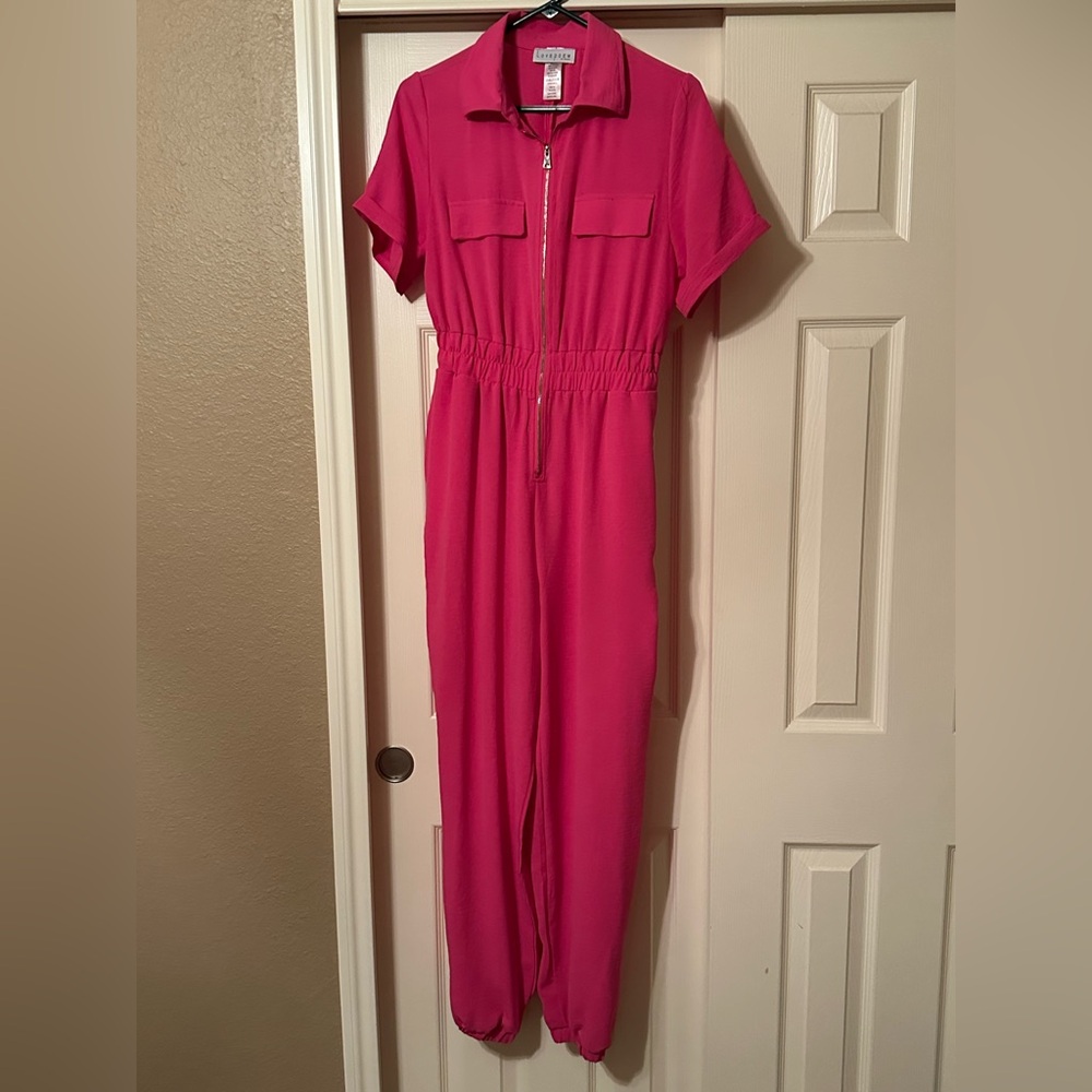 Stylish Pink Jumpsuit